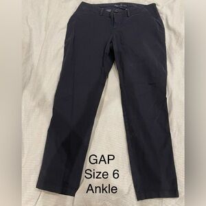 GAP Black Ankle Pants